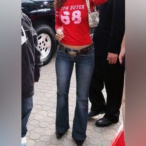 Y2K Low Rise Citizens Of Humanity Ingrid Low Waist Flare  Jeans